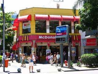 McDonald's in Leblon, Rio De Janeiro, Brazil